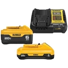 Dewalt DCB246CR 20V Max Batteries & Charger Kit (4AH/6AH) Certified Refurbished. Fixed Price $129.00.