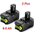 2 Pack 9.0AH Li-ion Battery For Ryobi 18V One P108 P103 P105 P107 P109 P104. Fixed Price $42.74.