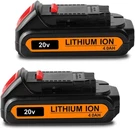 Pack 20V 4.0AH Battery For Dewalt Max Xr 3.0AH DCB230-2 New. Fixed Price $36.75.