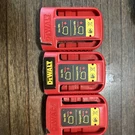 New Genuine Oem Dewalt Flexvolt Red Abs Battery Cap Covers Lot Of 3. Fixed Price $20.00.