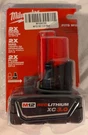 New Milwaukee M12 Xc 3.0 Battery Extended Capacity 48-11-2402 Free Shipping. Fixed Price $49.99.