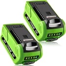 Munikind 2PACK 40V 6.0AH Replacement For Greenworks Battery Lithium 29252. Fixed Price $119.53.