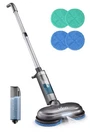 Idoo Cordless Electric Mop With Water Spray & Led Headlight, 350ML Gray. Fixed Price $205.05.