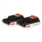 20V 1.5AH Max Lithium-ion Battery (2 Pack) Charger Not Included. Fixed Price $72.15.