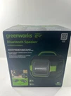 Greenworks Bluetooth Speaker PA734K, In Box (P13016732). Fixed Price $106.00.