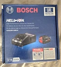 New Bosch High Performance Lithium-ion Battery Starter Kit Model #GXS18V-16N14. Fixed Price $169.99.