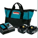 Makita BL1820B-2 Genuine Batteries + Charger DC18SD Starter Tool Bag.... Fixed Price $120.00.