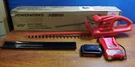 Powerworks HTP301 20V Inch Cordless Hedge Trimmer, W/ Battery & Charger. Fixed Price $64.99.