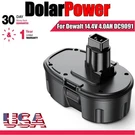 4.0AH Volt For Dewalt DC9091 Replacement Nimh Battery DW9091 DW9094. Fixed Price $25.99.