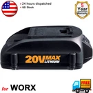 4.0 For Worx 20V Max Extend Lithium-ion Battery WA3520 WA3525 WA3575 WG155 WG540. Fixed Price $18.98.