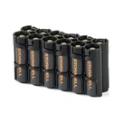 12 Aa Pack Battery Caddy (tuxedo Black) By Storacell. Fixed Price $7.95.