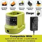 18V Lithuim Charger Compatible With For P108 Ryobi Battery Fast. Fixed Price $13.99.