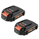 Powilling 2PACK 3.5AH 20V Lithium Battery Replacement For Worx Power Shar.... Fixed Price $53.49.