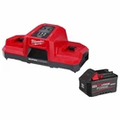 Milwaukee 48-59-1861 M18 18V Forge XC6.0 Battery + Dual Bay Super Charger Kit. Fixed Price $314.72.