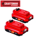2PACK For Craftsman V20 Volt Max Lithium Battery CMCB204 CMCB202 CMCB201 New. Fixed Price $28.99.