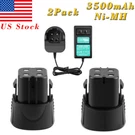 4.8V 3.5AH Ni-mh Battery/charger For Dremel 750-02 755-01 7300 Pt 730-02 756-01. Fixed Price $20.95.