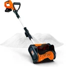 Superhandy Electric Snow Thrower & Shovel - 20V 2AH Cordless Battery System. Fixed Price $147.53.