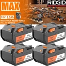 1PACK For Ridgid 18V 8.0AH Lithium-ion Battery R840087 R840085 Rigid Tool. Fixed Price $44.98.
