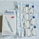 Nib Cybersonic Plaque Toothbrush With 15 Attachments/gel Retail $167. Fixed Price $100.00.