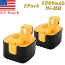 2X 3500MAH 12V Ni-mh Battery For Panasonic EY9200 EY9201 EY9001 EY9101 EY9106B. Fixed Price $51.90.