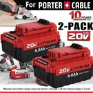 2PACK 8.0AH Volt Lithium-ion Battery For Porter Cable Max PCC680L PCC685L. Fixed Price $50.00.