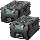 2X 60V 5.0AH For Greenworks Pro Max Li-ion Battery LB60A00 LB60A02 LB60A03. Fixed Price $159.99.