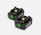 Pack 6AH 6.0AH Lithium Battery For Makita 18V LXT400 BL1815 BL1830B BL1860. Fixed Price $80.27.