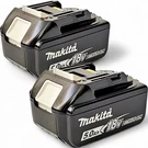 (2) New Genuine Makita Brand BL1850B-2 Batteries 5.0 Ah Led Volt Lxt. Fixed Price $164.39.