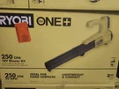 Ryobi 18V 90 Mph 250 Cfm Cordless Battery Leaf Blower/sweeper With 2.0 Ah. Fixed Price $40.00.