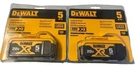 Packs New Dewalt DCB205 20V Max Xr 5.0AH Lithium-ion Battery For Tools Us. Fixed Price $69.99.