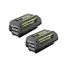 40V Lithium-ion Ah High Capacity Battery (2-PACK). Fixed Price $356.16.