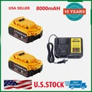 For Dewalt Volt Max 8.0AH Lithium Ion Battery DCB206-2 DCB205-2 DCB200-2. Fixed Price $99.74.