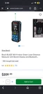 Bosch Blaze Green Ft. Laser Measure Bluetooth (3695) Model# GLM165-27CG. Fixed Price $125.00.
