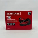 New Craftsman V20 Battery And Charger Starter Kit CMCB2046-CK. Fixed Price $109.99.