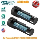 2PCS 4000MAH 2.4V Ni-mh Battery For Panasonic EY9021 EY503B EY903 EY3652 EY6220B. Fixed Price $27.90.