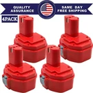 4-PACK 3.6AH Battery For Makita 1433 1434 1420 1422 1435F 14.4V Cordless. Fixed Price $156.99.