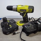 Ryobi P271 18V Cordless 1/2 In Drill Driver With Charger Batteries Bit. Fixed Price $69.99.