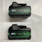 2 Pack Of Metabo Hpt BSL36A18X Multi Volt Battery 36/18 New. Fixed Price $150.00.