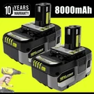 For Ryobi Battery PBP005 BP003 P197 Lithium 18V One 4AH 6AH 2AH New. Fixed Price $29.99.