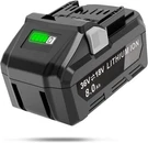 Upgrade 36V/18V 8.0AH Lithium Ion Battery Replacement Compatible With Metabo .... Fixed Price $56.36.