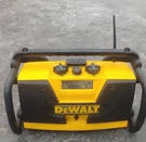 Dewalt DW911 Am/fm Radio Battery Charger Yellow Jobsite Wired Headphone Jack. Fixed Price $95.00.