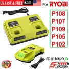 Rapid Charger For Ryobi P108 18V One + Plus High Capacity Lithium-ion Battery. Fixed Price $33.93.