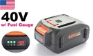 WA3580 2.0AH Battery For Worx 40V WG580 Turbine Cordless Leaf Blower Sweeper. Fixed Price $24.99.