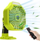 Choerinton Portable Fan Compatible With Ryobi 18V Battery Cordless. Fixed Price $39.95.