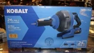 New Kobalt 24V Cordless Drain Auger Kit With 85 Watt Battery & Charger 4891704. Fixed Price $179.99.