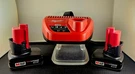 Milwaukee M12 XC3.0 Battery Oem Pack 48-11-2402 Charger 48-59-2401 Kit X2. Fixed Price $79.99.