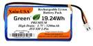 3.7V 5200MAH High Drain Li-ion Battery Pack With Jst-xh 2PIN Plug / 1000+ Cycles. Fixed Price $20.99.