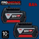 2PACK Battery For Bosch Volt 8.0AH Li-ion BAT609 BAT610G BAT618 24618-01. Fixed Price $55.91.