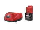 Milwaukee 48-59-2420 M12 12V Starter Kit Battery 2.0AH + Charger. Fixed Price $42.79.