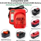 18V-24V Fast Battery Charger For Black Decker HPB18-OPE Nicd Nimh. Fixed Price $22.49.